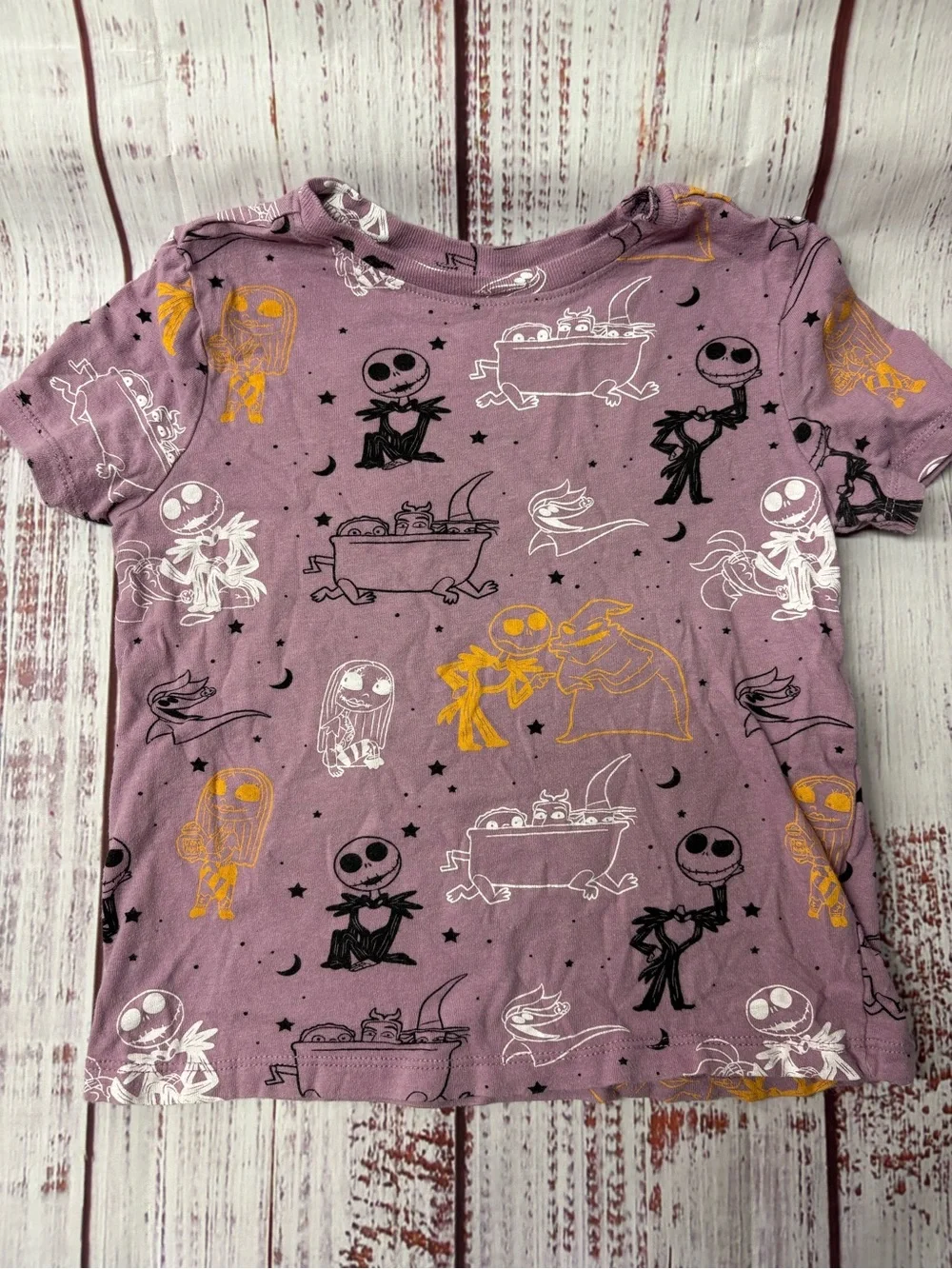 Old Navy Lavender Nightmare Before Christmas Character Tee